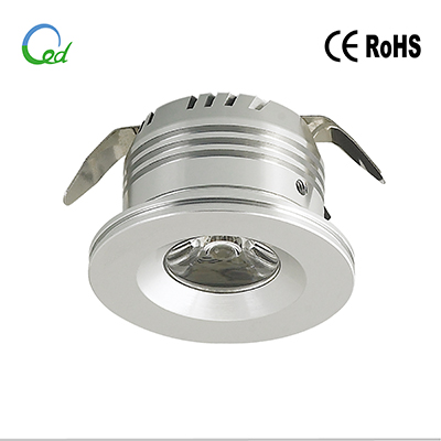 CE RoHS ETL approved LED Cabinet Light, LED puck light, 12V, 3W