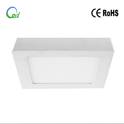 flat LED panel light, flat LED ceiling light, surface mounted