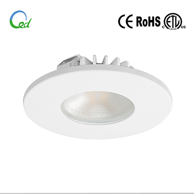 LED cabinet light, LED puck light, LED kitchen light, 12V DC, 24V DC, 3W, surface mounted or recessed mounted, with changeable meganetic trim and surface mounting ring