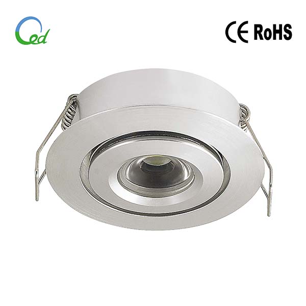 3W LED Under Cabinet Ceiling Lighting with driver Showcase Lamp Bulb AC85-265V 
