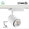 LED track light, 35W, 45W, COB LED, Ra80 or Ra90, 80lm/W, 20°~60° beam angle adjustable by turning the lens