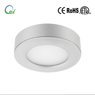 CE RoHS ETL approved LED Cabinet Light, LED puck light, 12V, 3W