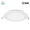 DRound recessed flat panel LED ceiling light, 110/240V AC, Ra>80, 6W, 8W, 10W, 12W, 15W, 18W, 21W, 80lm/W