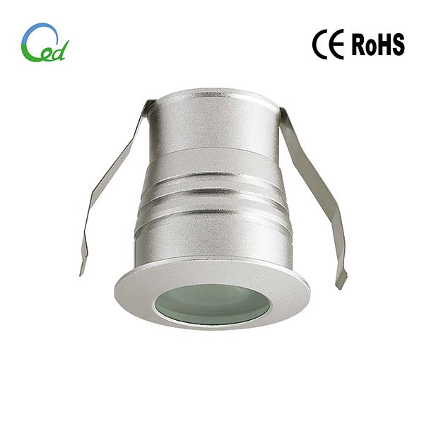 LED cabinet light, input 12V or 24V DC, 1W/3W, Ra>80