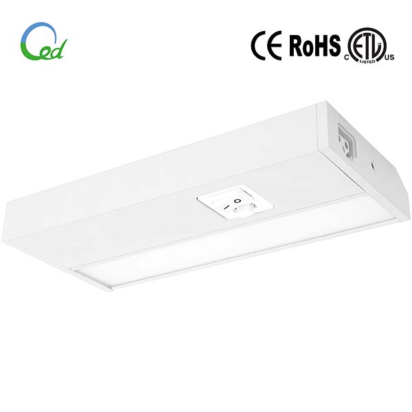 LED bar light for cabinet, input 110V/240V AC, CCT adjustable through DIP switch, triac dimmable, with ON/OFF switch